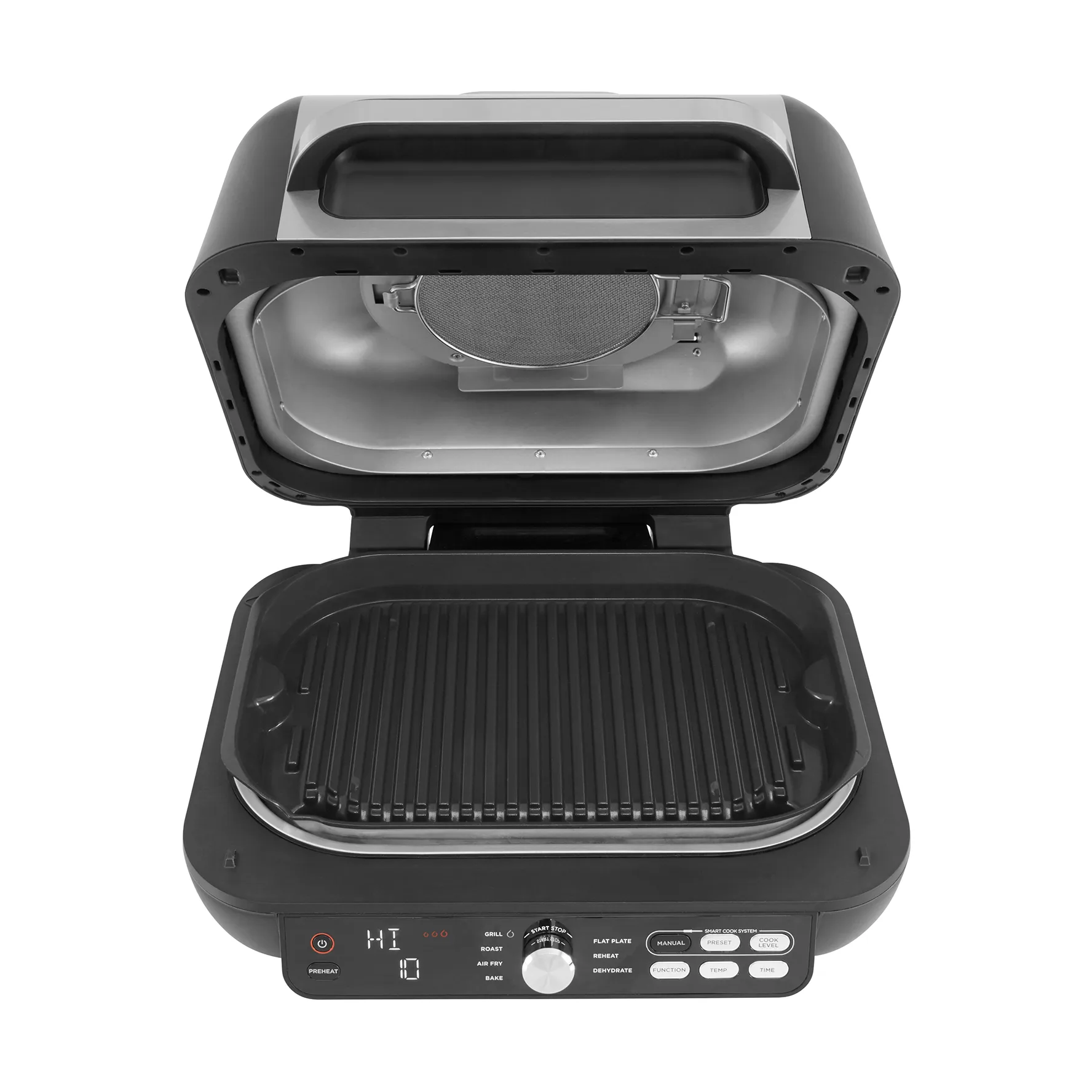 Ninja Foodi Pro AG651 elektrisk grill & varmluftsfrituregryde 7-in-1, Sort Ninja