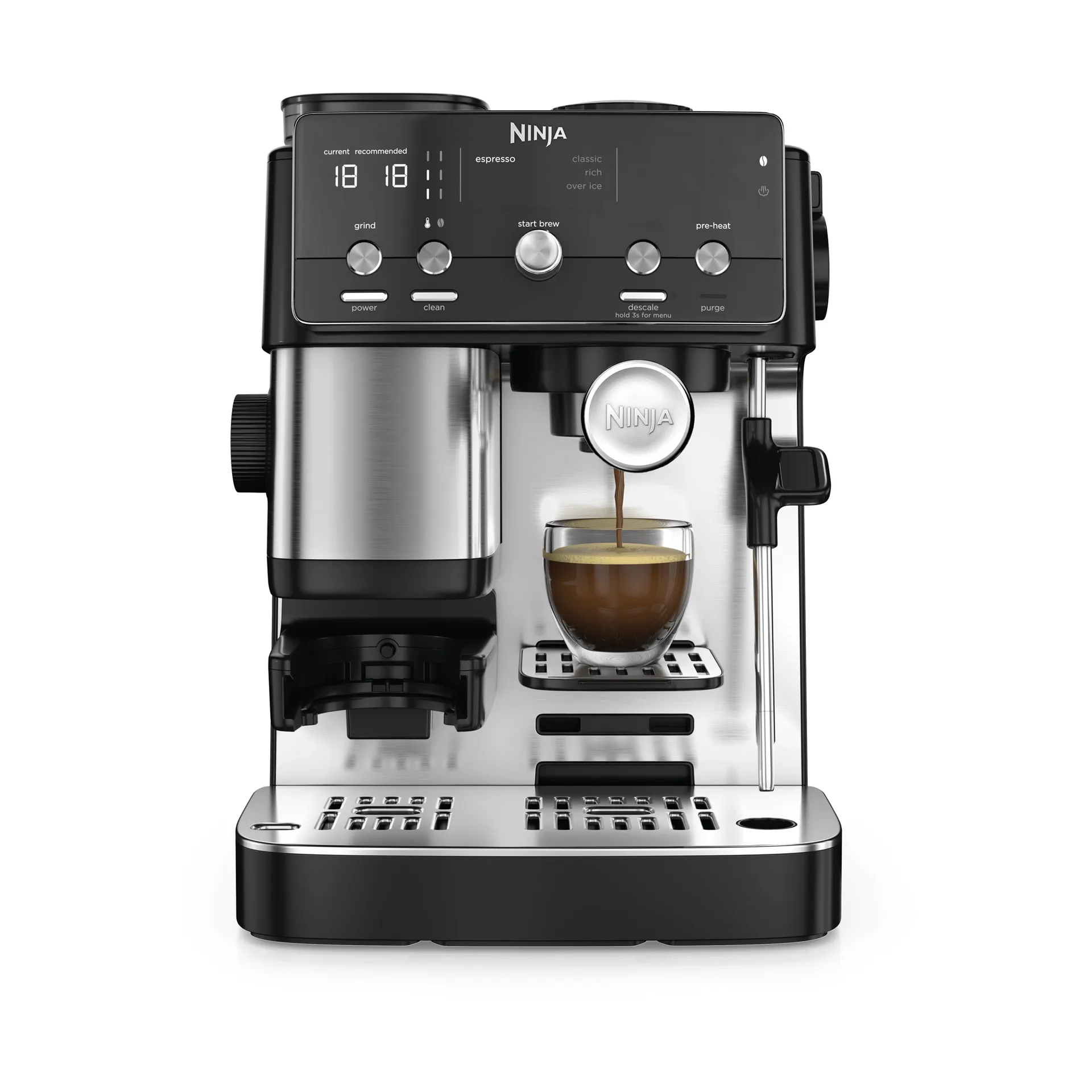 NINJA LUXE™ CAFÉ Mini automatisk espressomaskine, Black Ninja