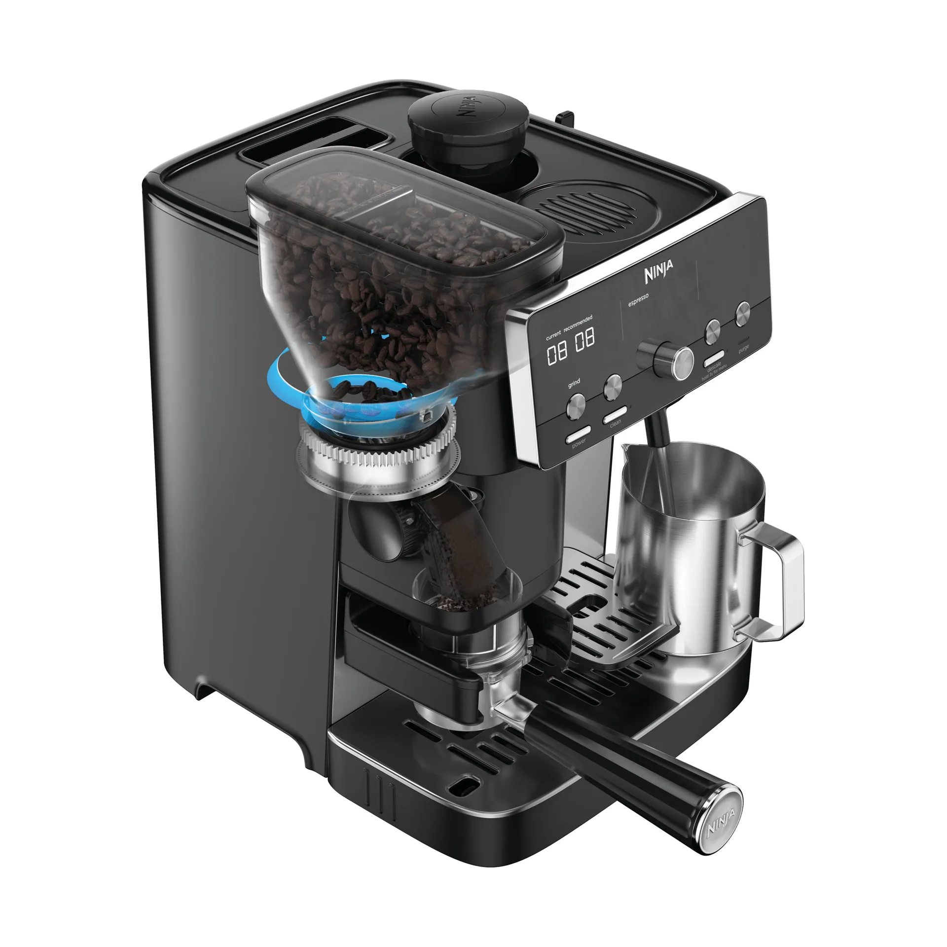 NINJA LUXE™ CAFÉ Mini automatisk espressomaskine, Black Ninja
