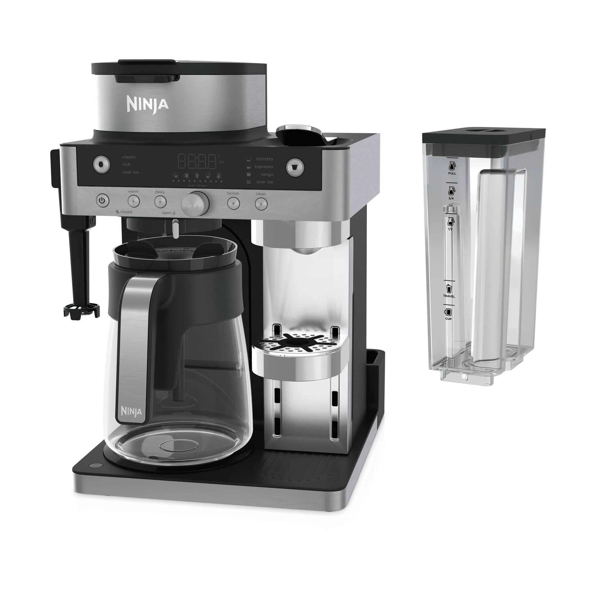 Ninja Prestige Dualbrew automatisk espressomaskine, Black Ninja