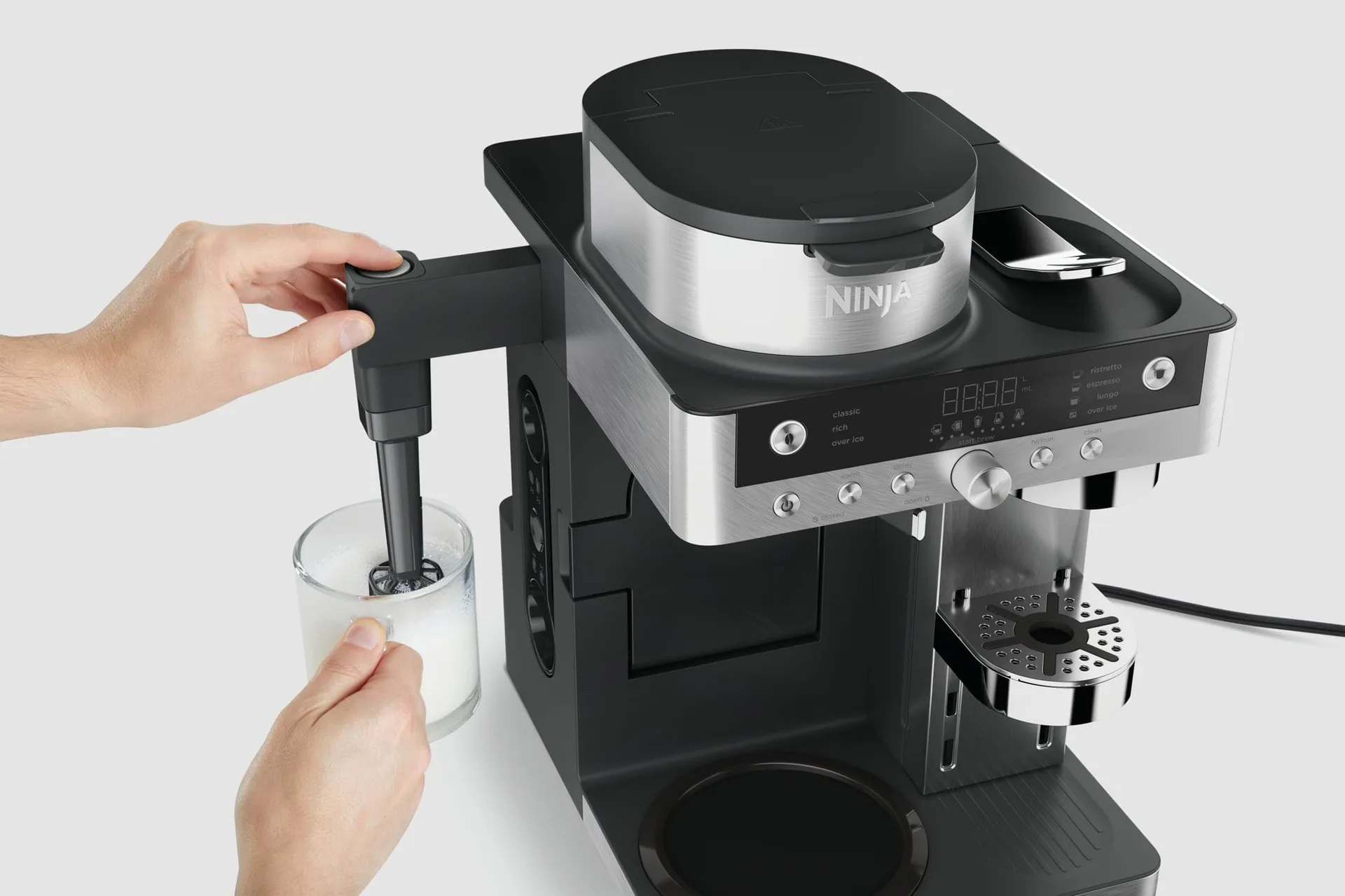 Ninja Prestige Dualbrew automatisk espressomaskine, Black Ninja