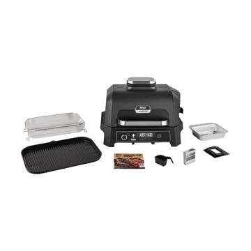 Ninja Woodfire elektrisk grill OG850EU smart cook system - Sort - Ninja
