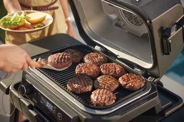 Ninja Woodfire elektrisk grill OG850EU smart cook system - Sort - Ninja