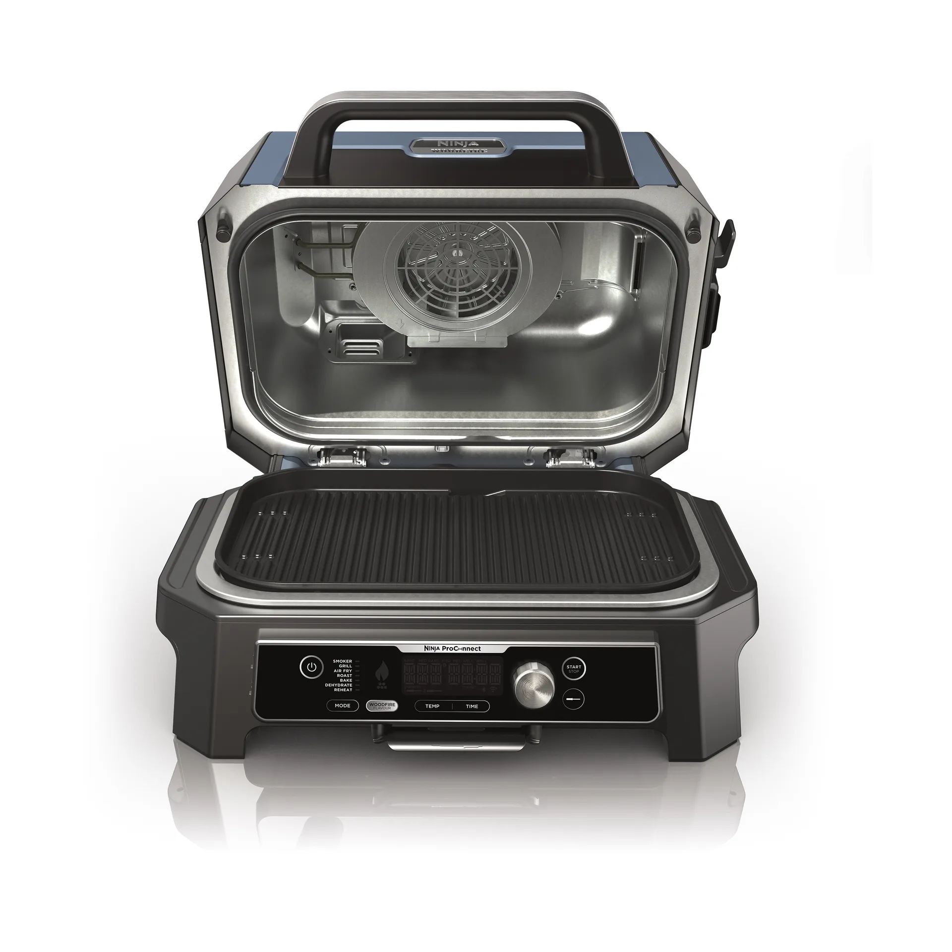 Ninja Woodfire elektrisk grill OG901EU Pro Connect XL, Sort Ninja