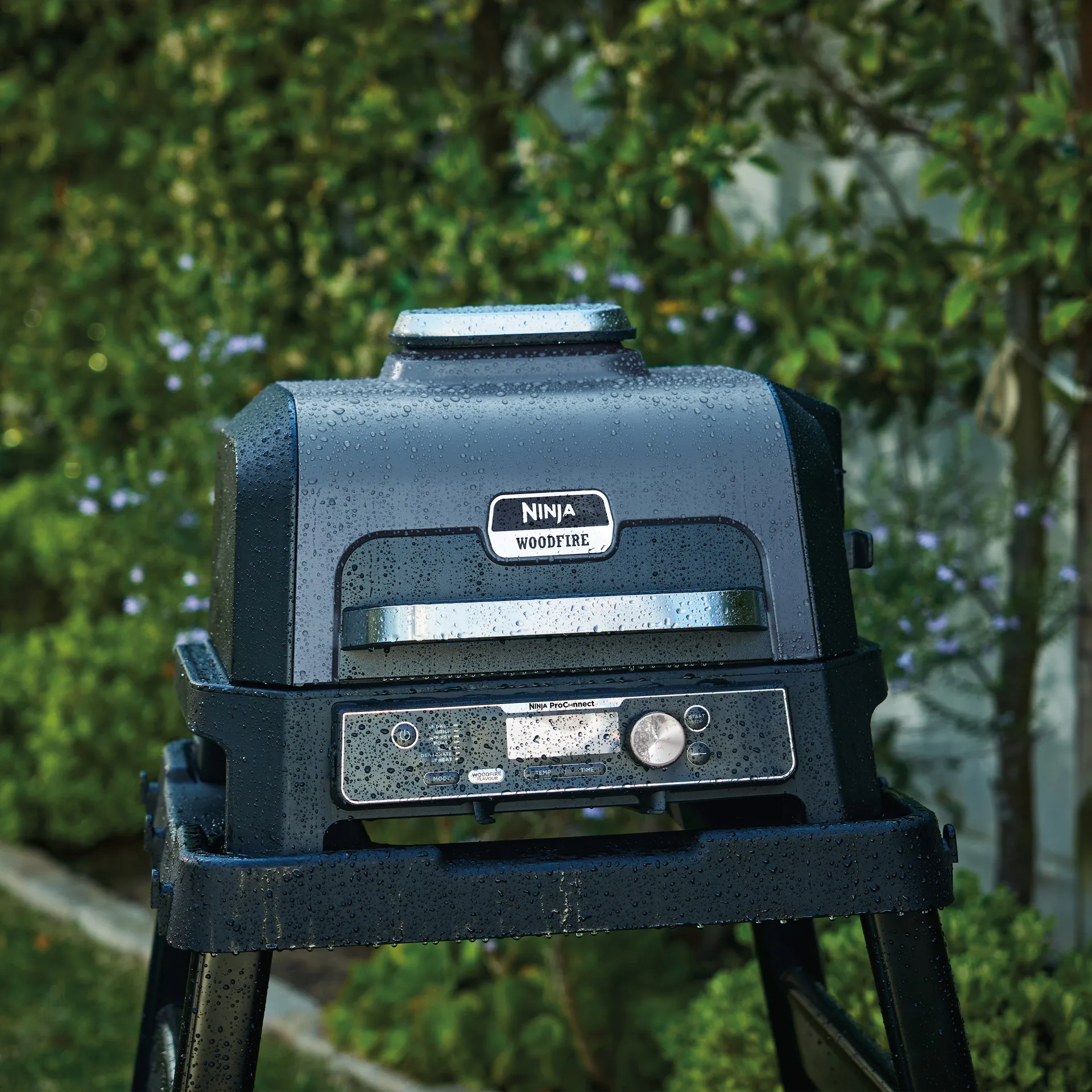Ninja Woodfire elektrisk grill OG901EU Pro Connect XL, Sort Ninja