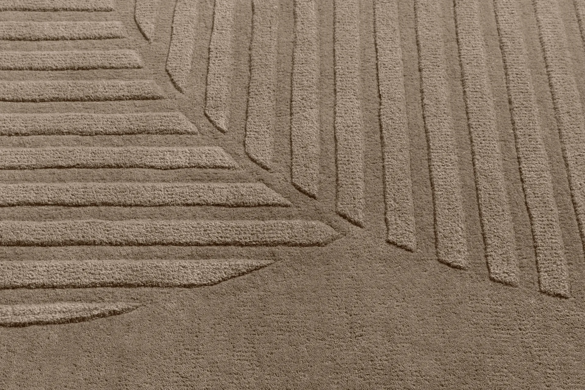 Levels uldtæppe circles mole, 170x240 cm NJRD