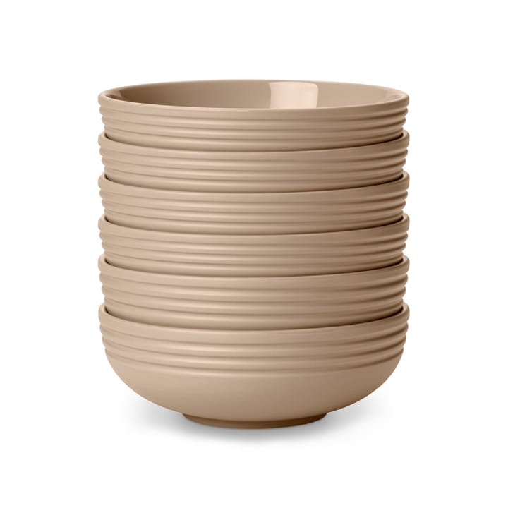 Lines skål Ø16 cm 6 stk., beige NJRD