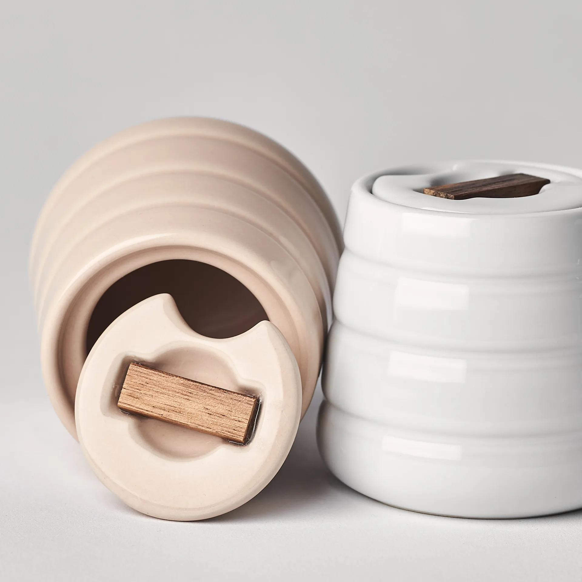 Lines sukkerskål, beige NJRD