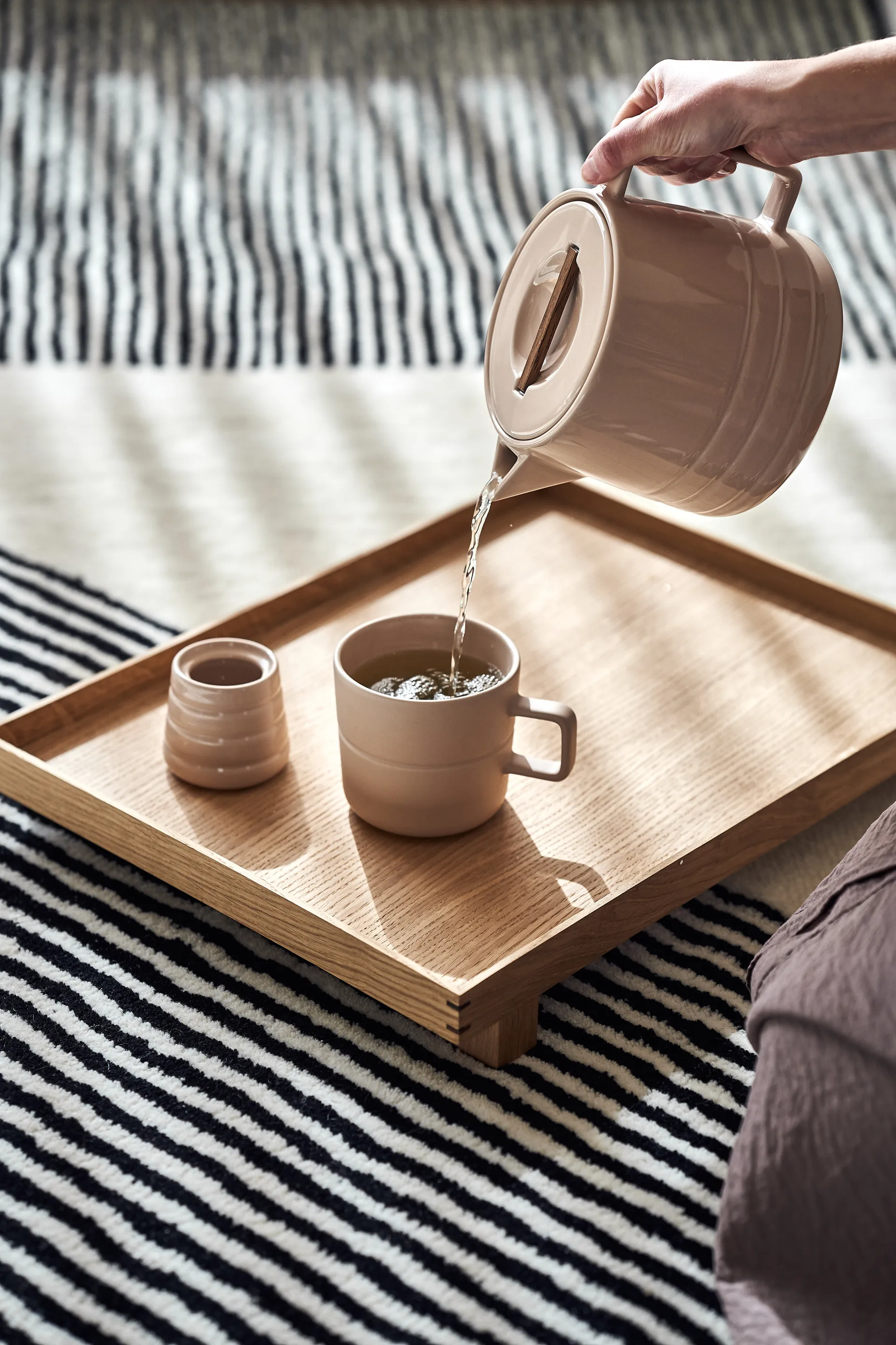 Lines sukkerskål, beige NJRD