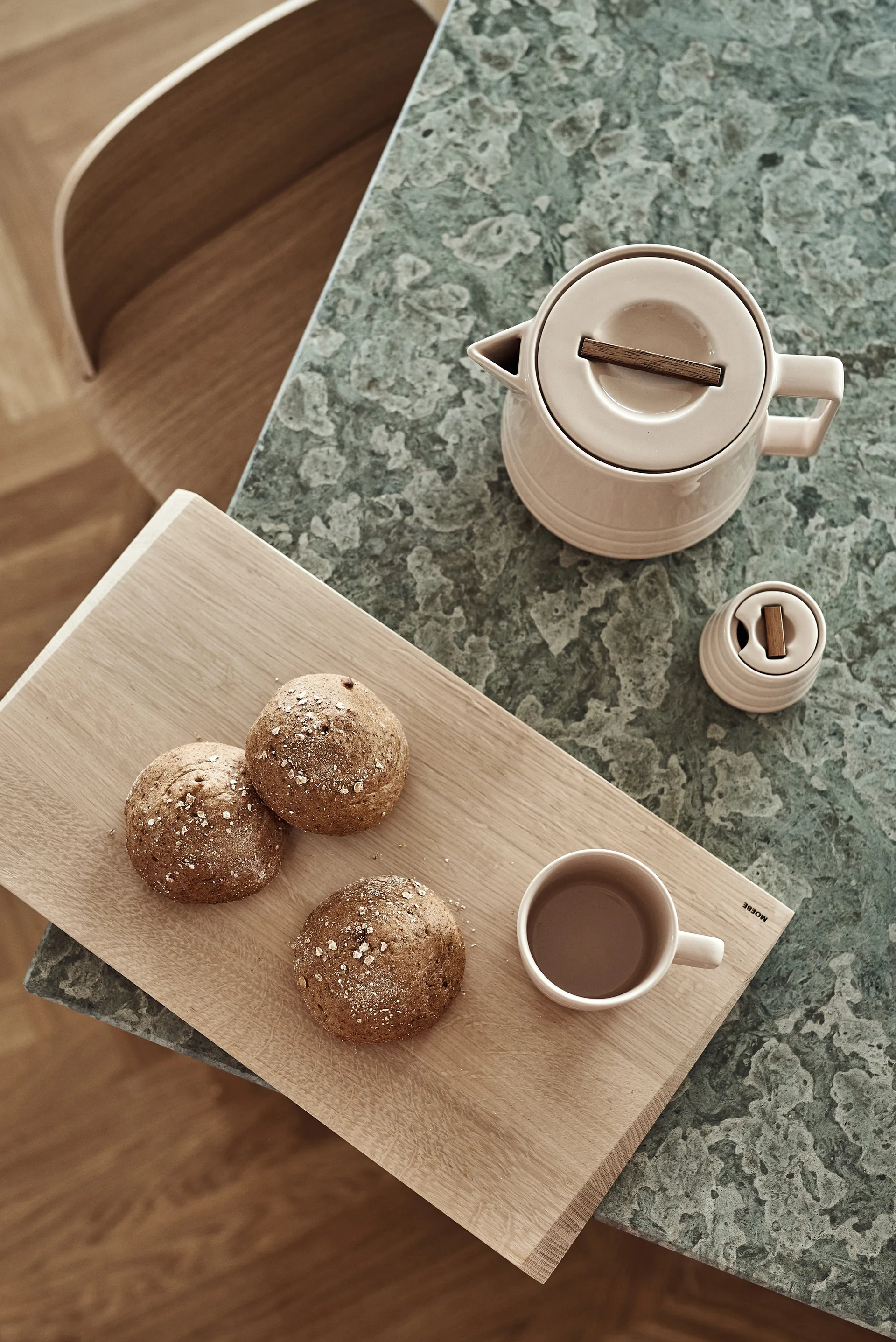 Lines sukkerskål, beige NJRD