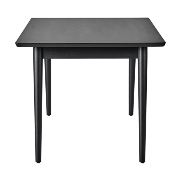 VIOR spisebord 90x120 cm - Sortlakeret eg - NJRD