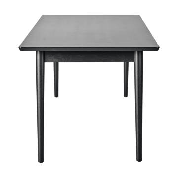 VIOR spisebord 90x200 cm - Sortlakeret eg - NJRD
