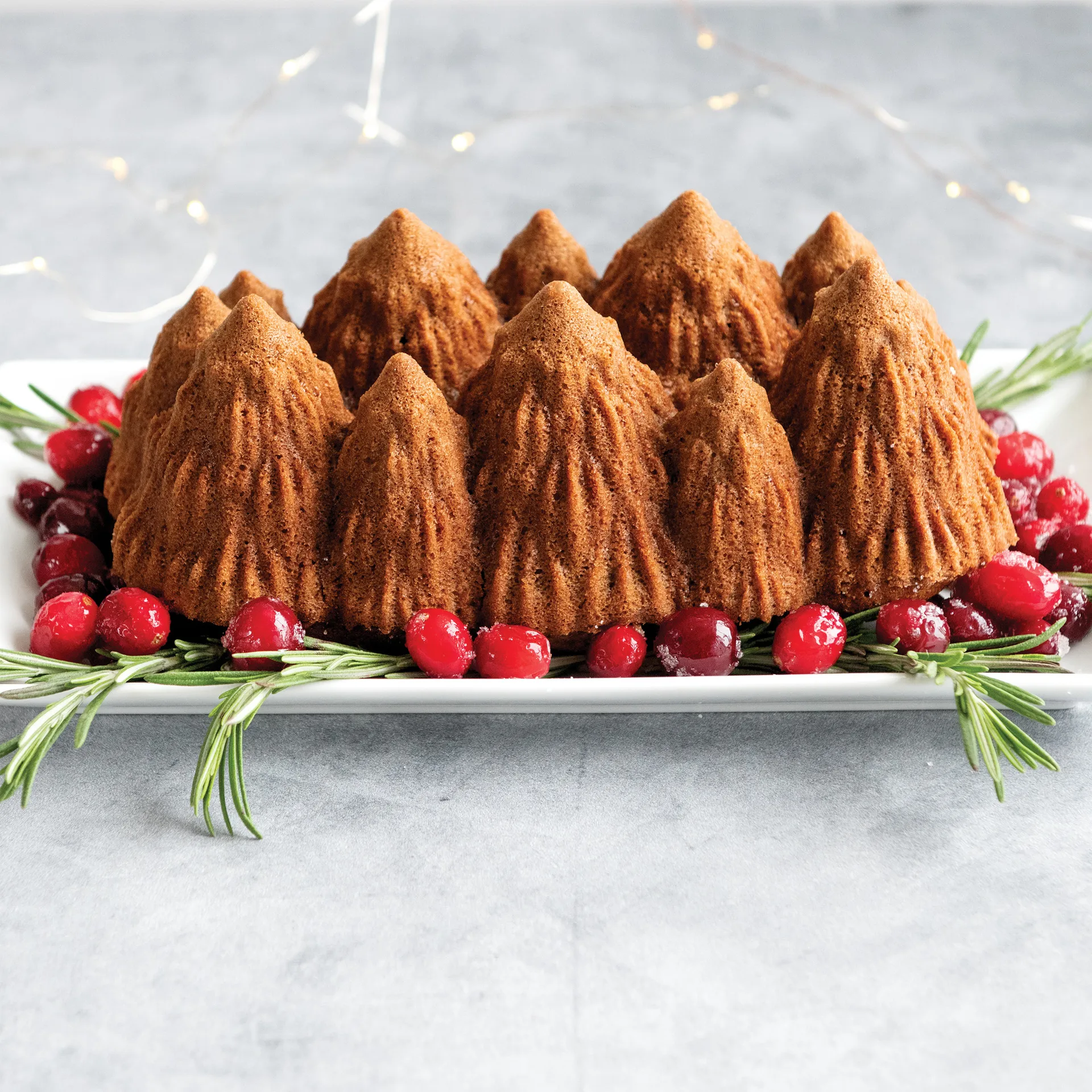 Nordic Ware Alpine forest bageform, Sølv Nordic Ware