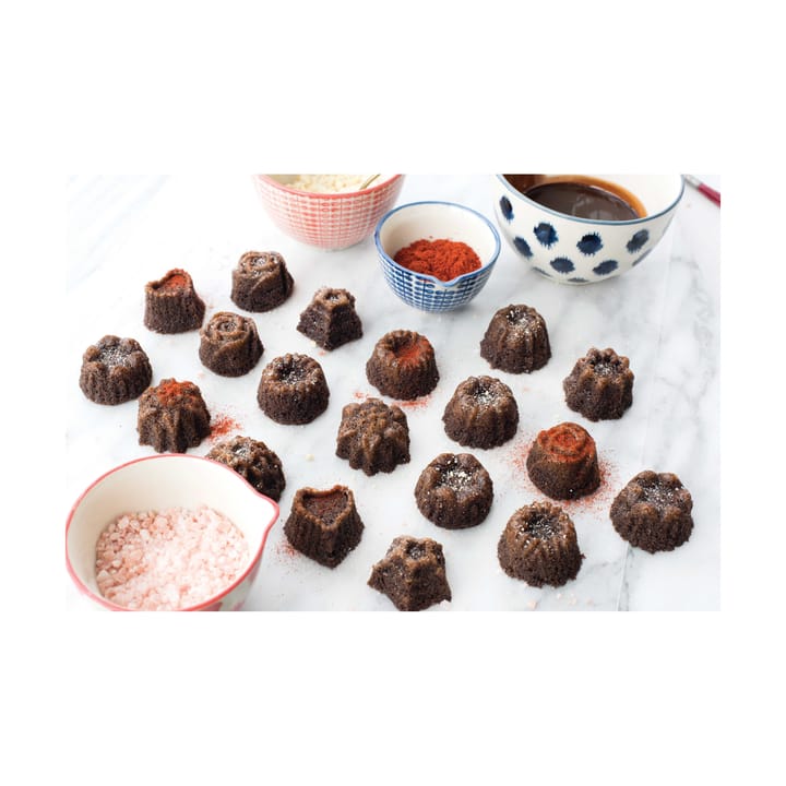 Nordic Ware Bundt Tea Cakes and Candy bageform, Guld Nordic Ware