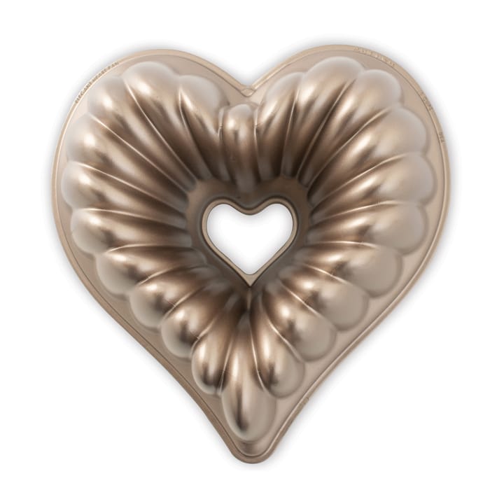 Nordic Ware elegant heart bundt bageform - 2,4 L - Nordic Ware