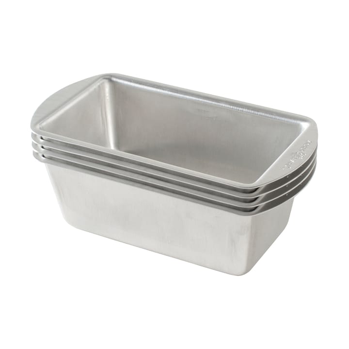 Nordic Ware Natural Mini Loaf brødform 4-pak, Aluminium Nordic Ware