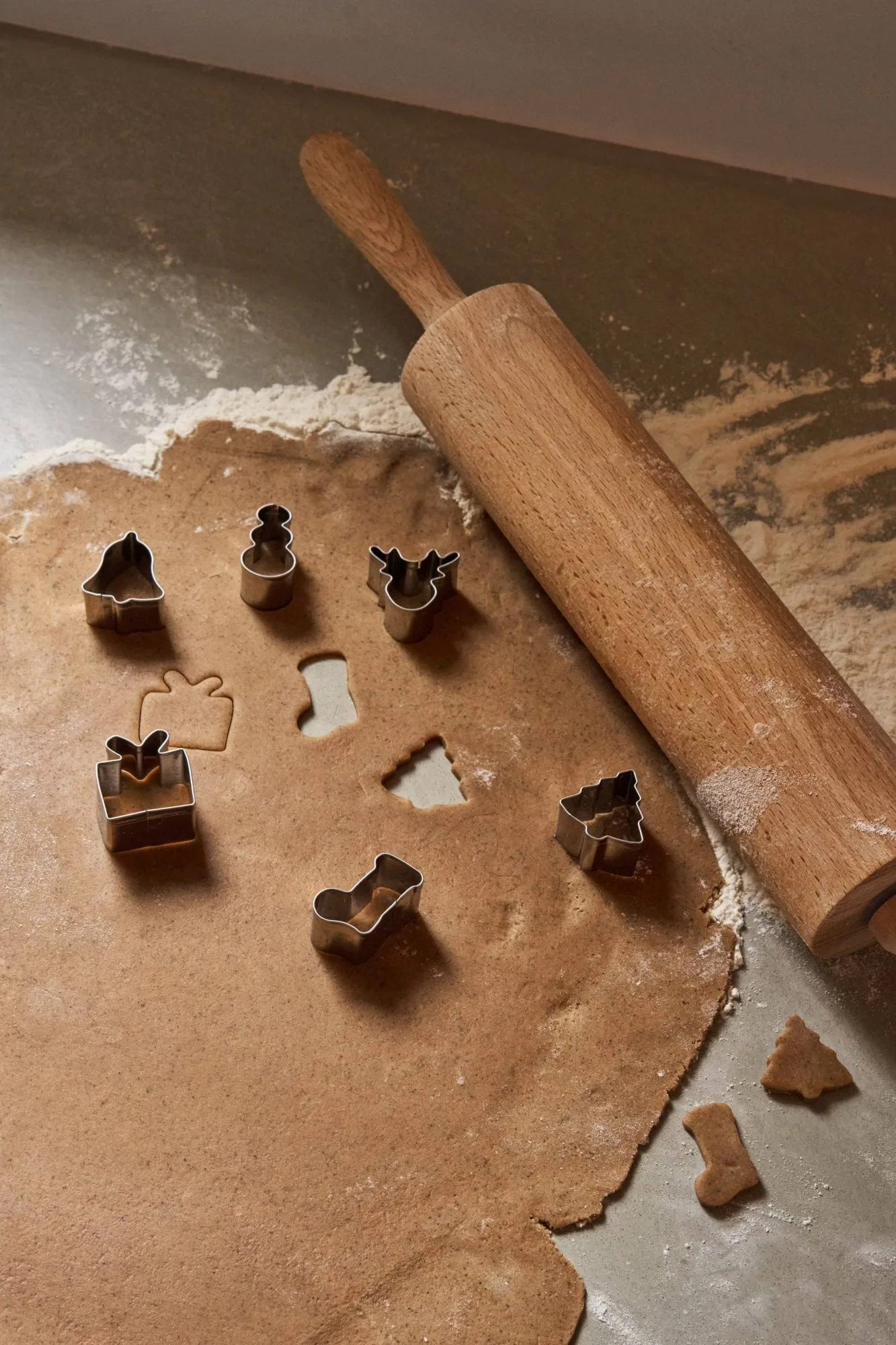 BAKE peberkageform, Jul, mini, 6 stk. Nordwik