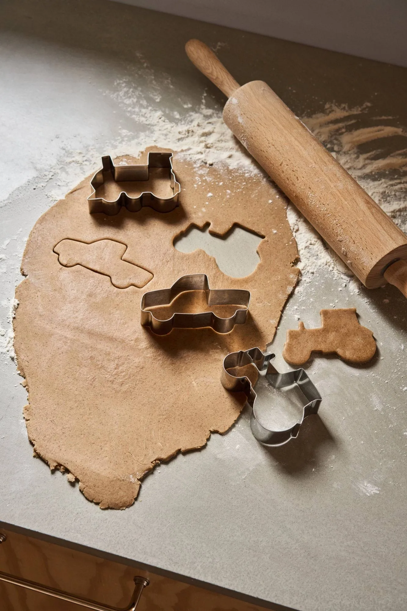 BAKE peberkageform, Køretøjer, 3 stk. Nordwik