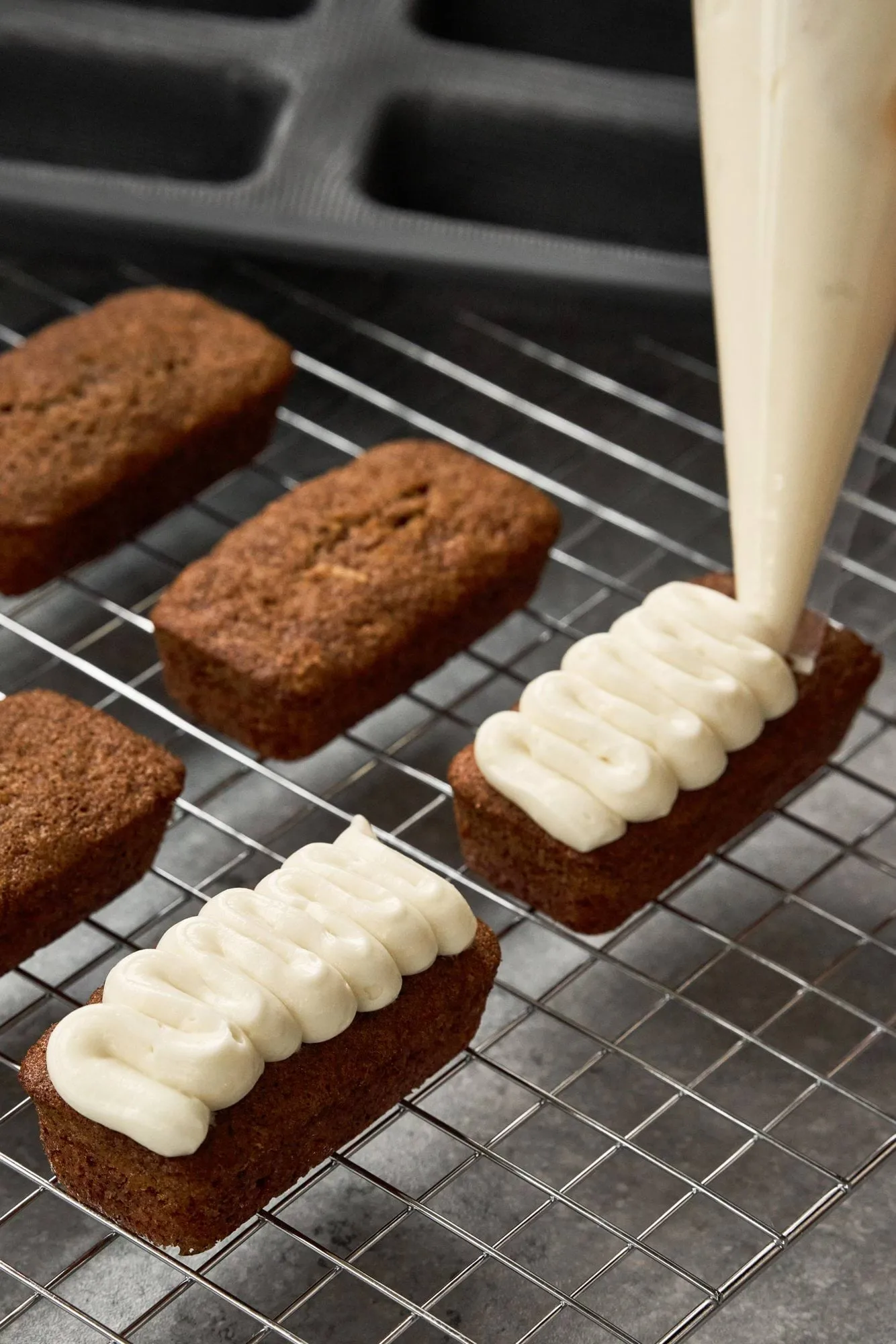 BAKE silikoneform med forstærket ramme, Rektangulær, 6 stk., 26,2x22,1 cm Nordwik