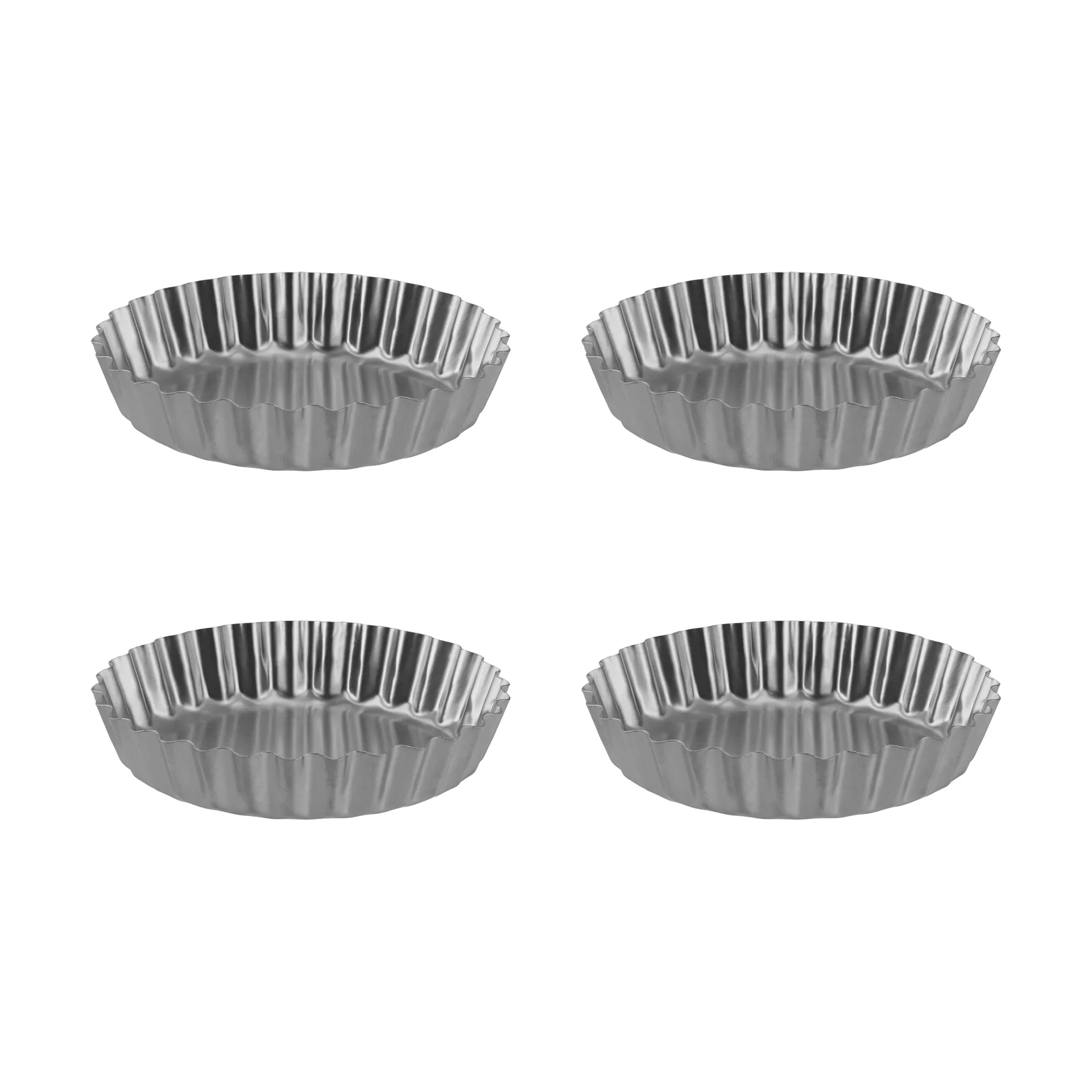 BAKE tarteletform, Rustfrit stål, 4 stk. Nordwik