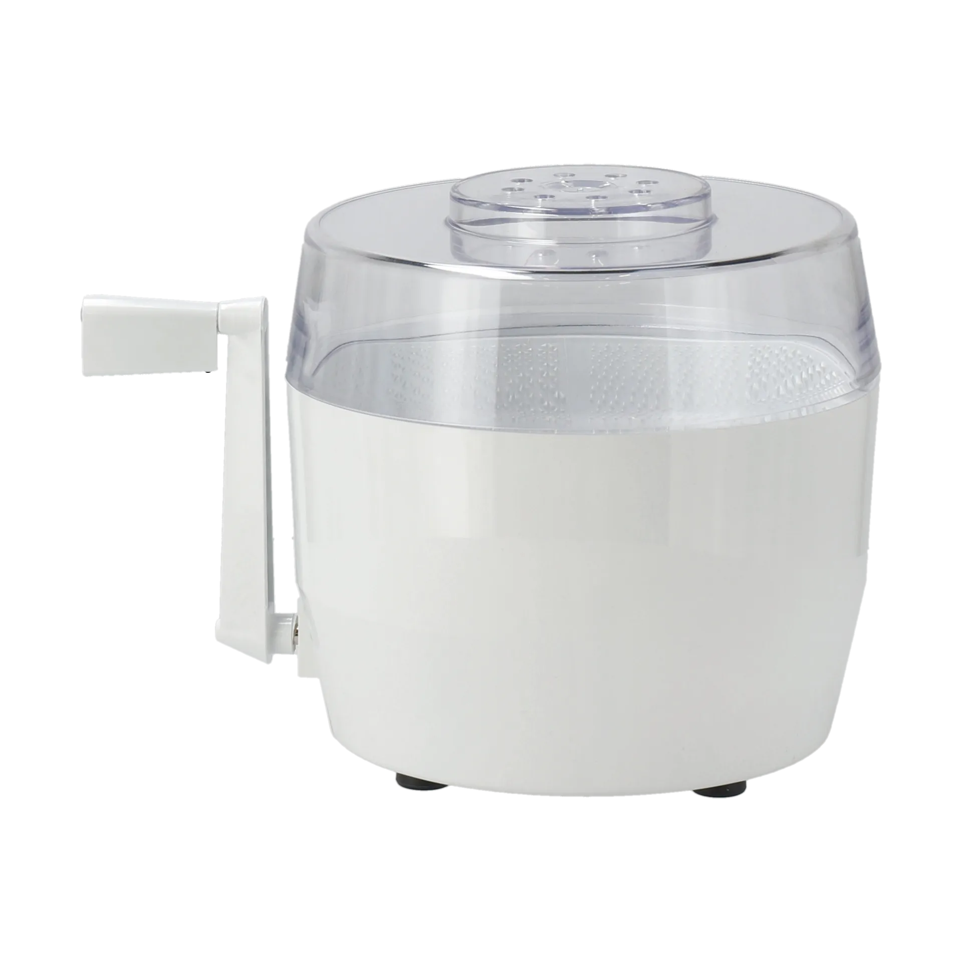 Nordwik Kartoffelskræller med drejehåndtag & salatslynge 2-i-1 Hvid