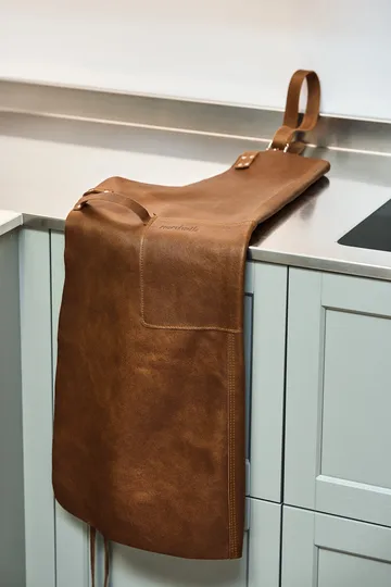 Nordwik forklæde læder - Brun - Nordwik
