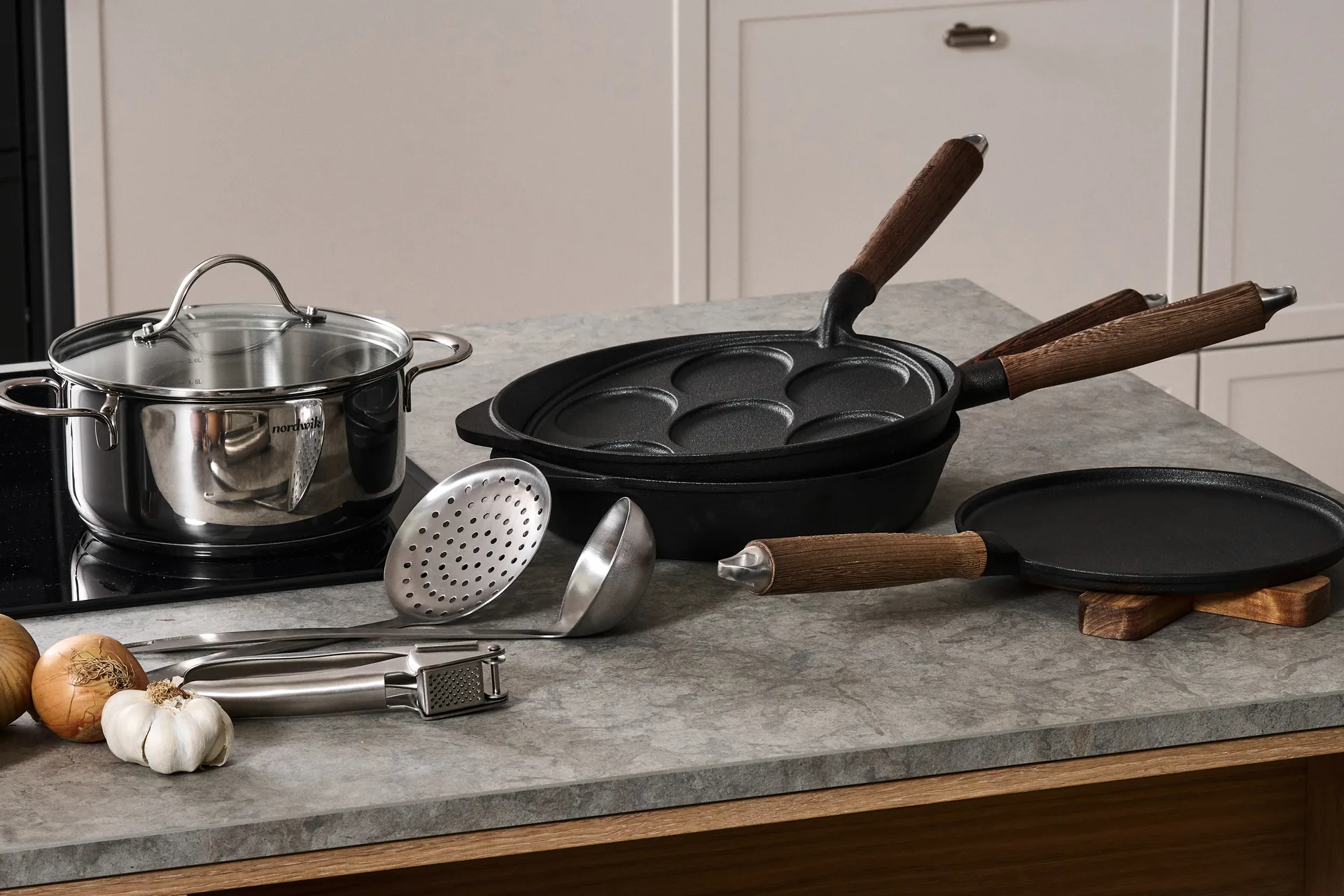 Nordwik hulske 32 cm, Rustfrit stål Nordwik