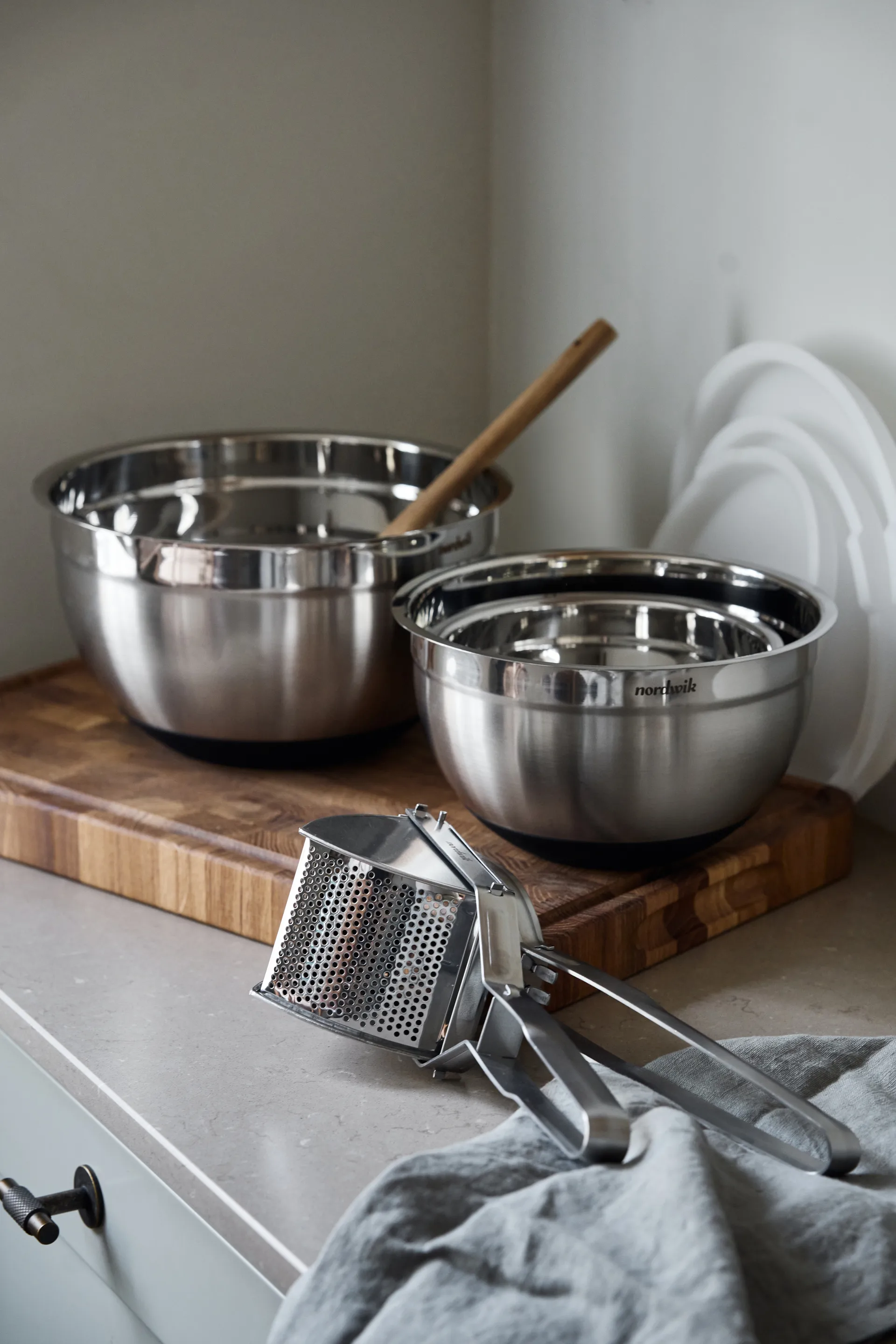 Nordwik kartoffelpresser spids, 28,5 cm Nordwik