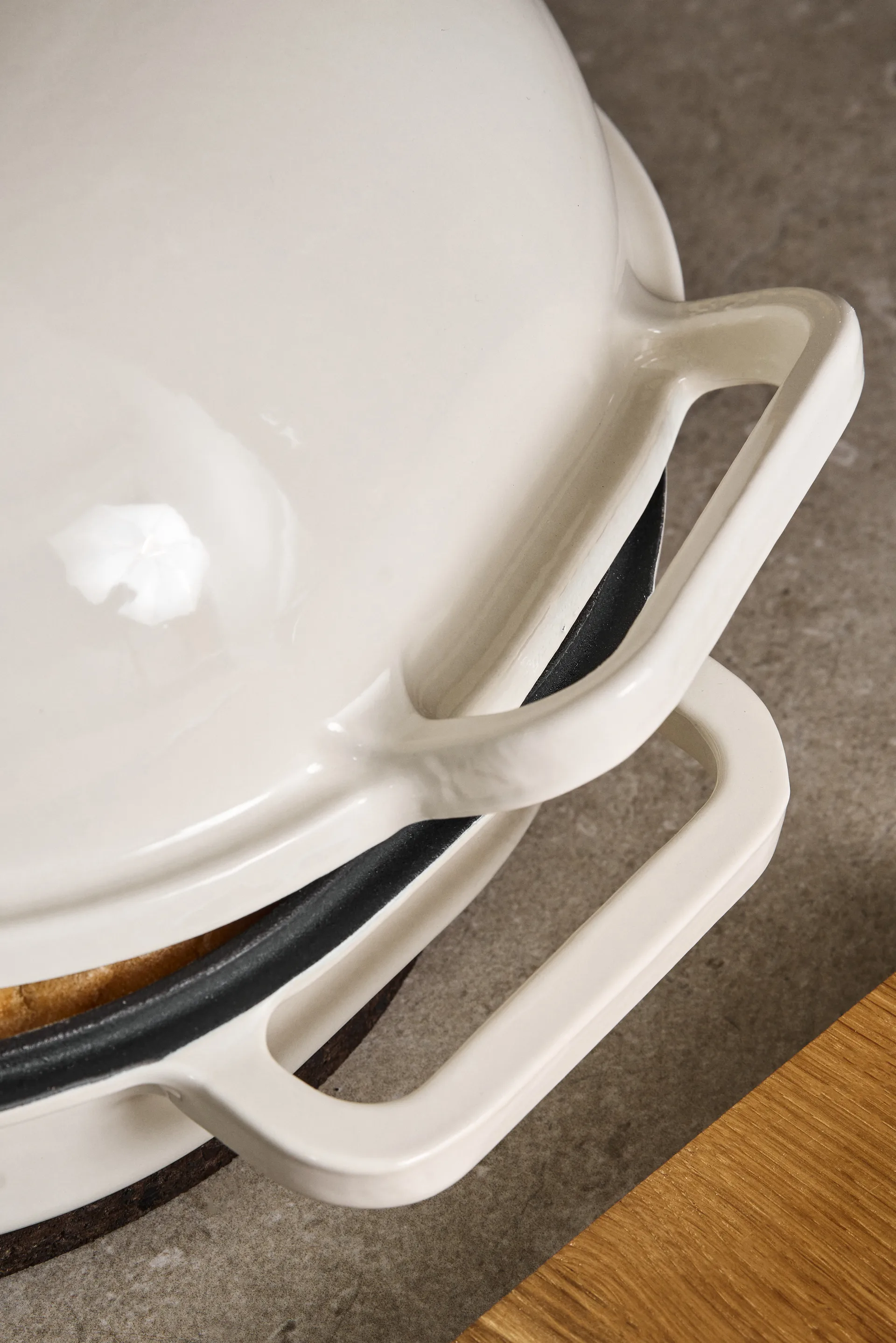 Nordwik Levain brødform emaljeret 39x26 cm, Creme Nordwik