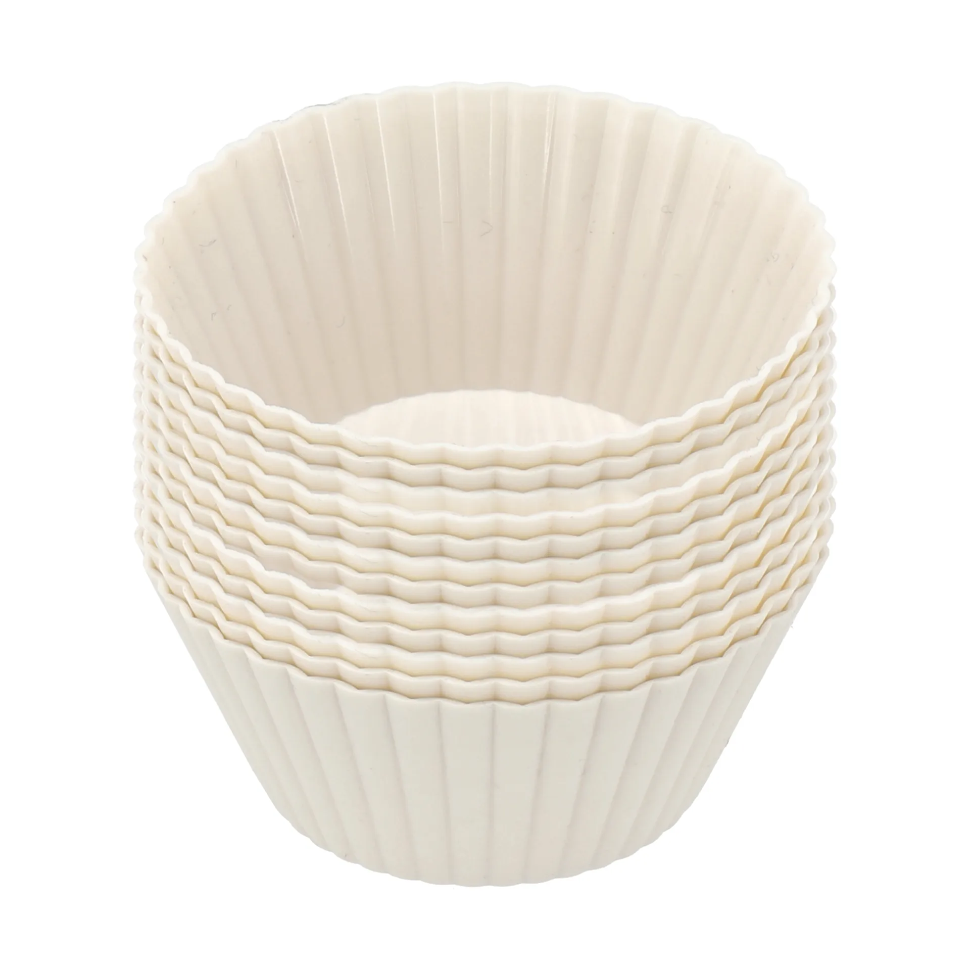 Nordwik muffinsform i silikone 12-pak, Creme Nordwik