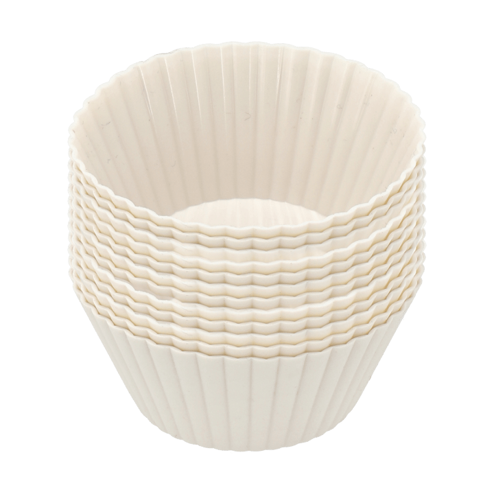 Nordwik muffinsform i silikone 12-pak - Creme - Nordwik