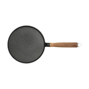 Nordwik pandekagepande støbejern med træhåndtag - 23 cm - Nordwik