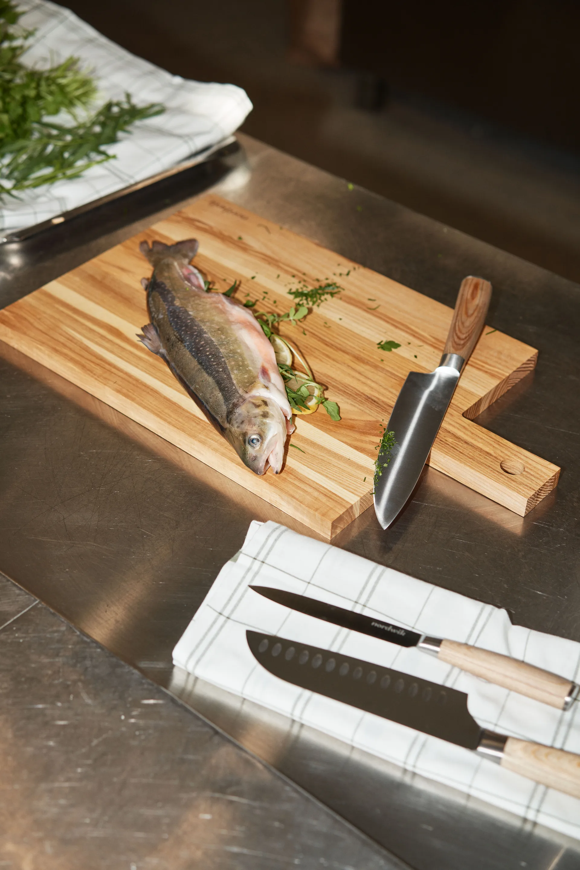 Nordwik skærebræt ask, 50x30x2cm Nordwik