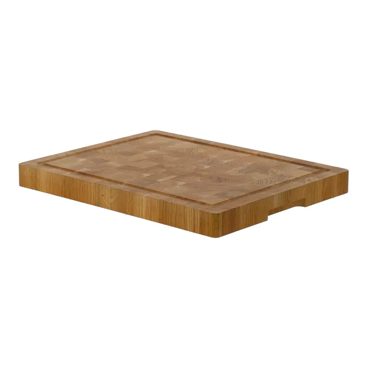 Nordwik skærebræt i endetræ med rille 36x46 cm - Eg - Nordwik