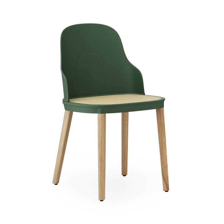 Allez molded wicker stol, Park green/Eg Normann Copenhagen
