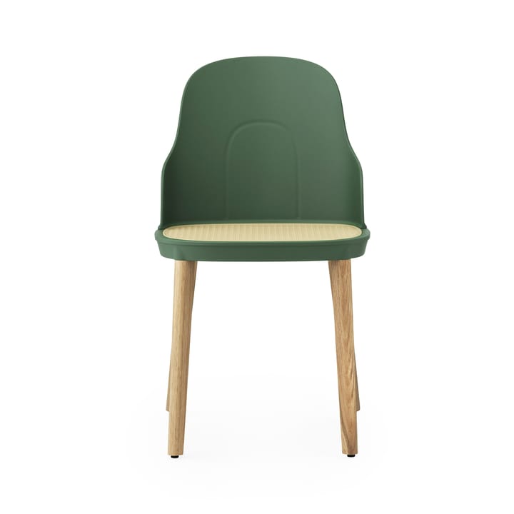 Allez molded wicker stol, Park green/Eg Normann Copenhagen