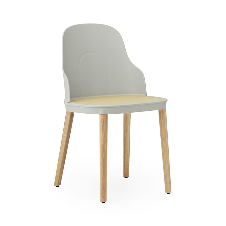Allez molded wicker stol, Warm Grey/Eg Normann Copenhagen