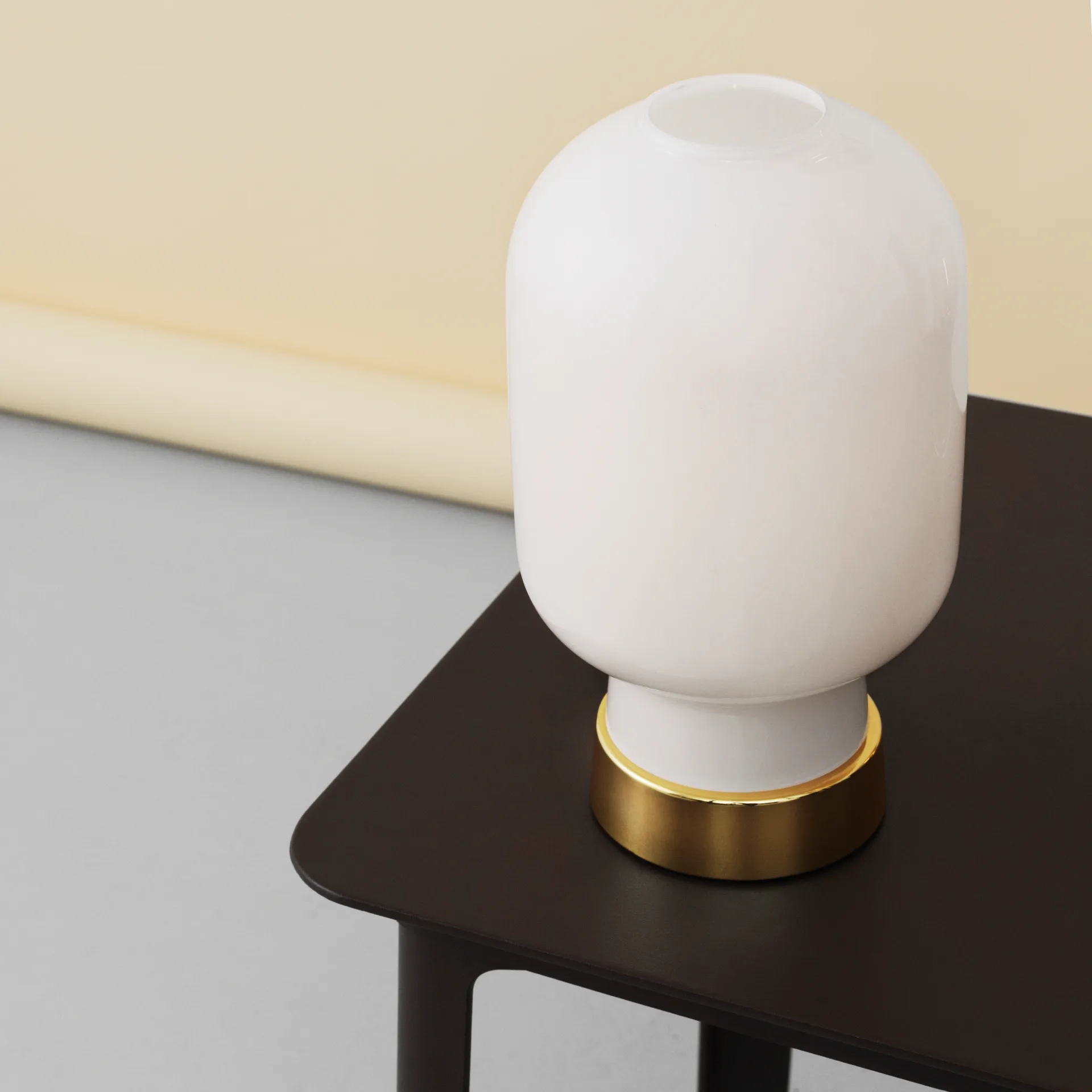 Amp bordlampe, Hvid/Messing Normann Copenhagen