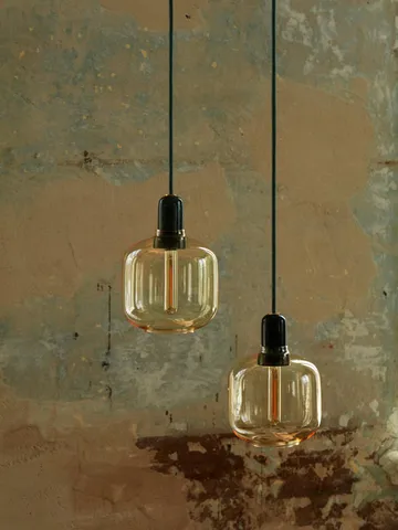 Amp lampe lille - guld-grøn - Normann Copenhagen