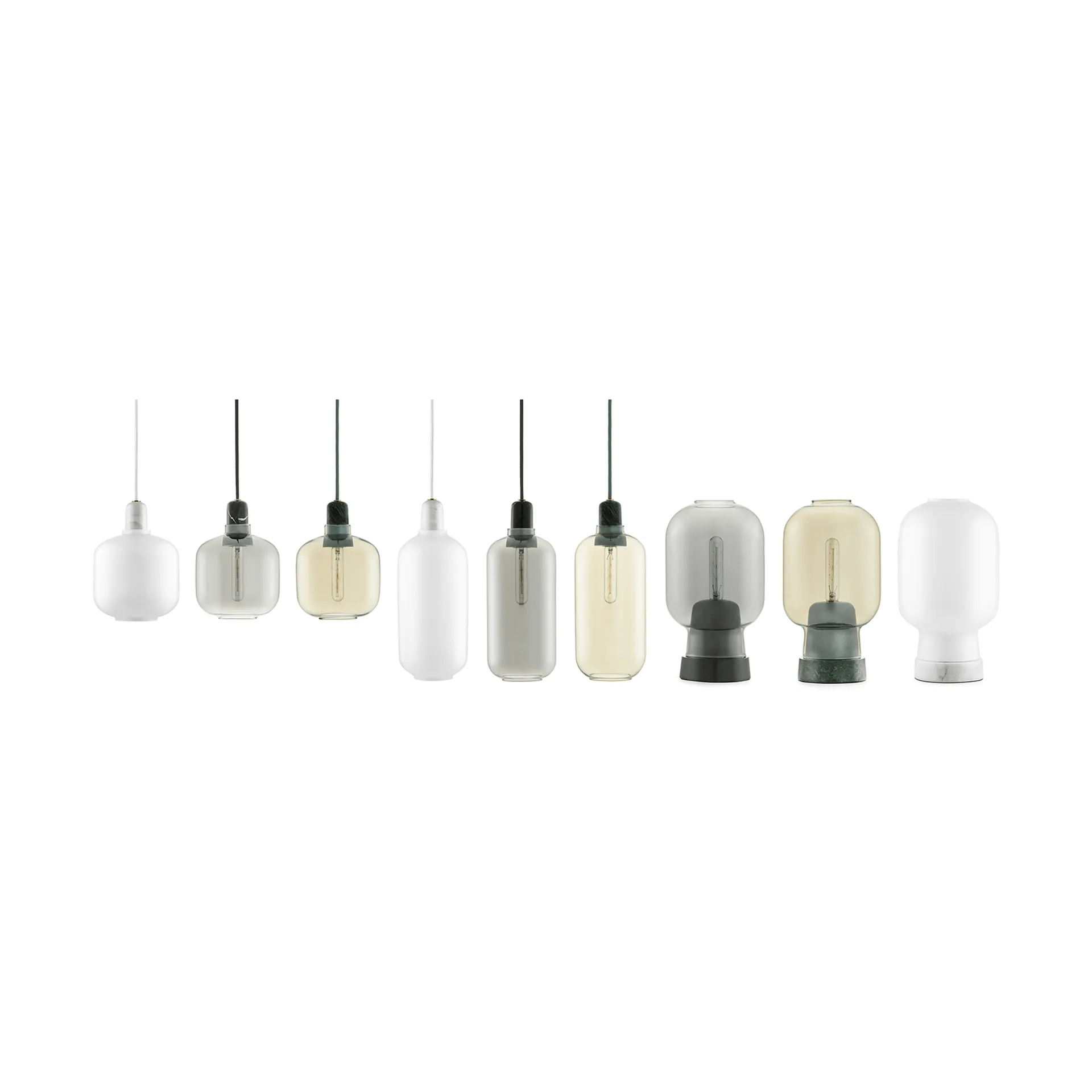 Amp lampe lille, hvid Normann Copenhagen