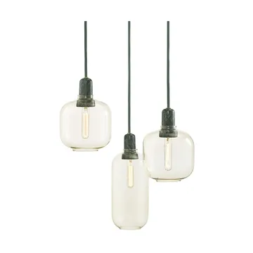 Amp lampe stor - guld-grøn - Normann Copenhagen