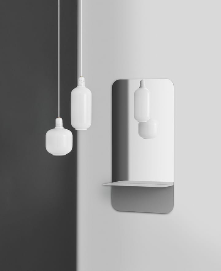 Amp lampe stor, Mat hvid Normann Copenhagen