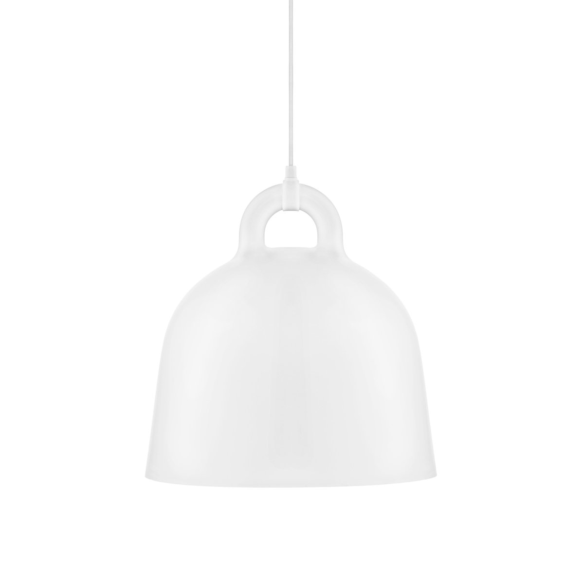 Normann Copenhagen Bell lampe hvid medium