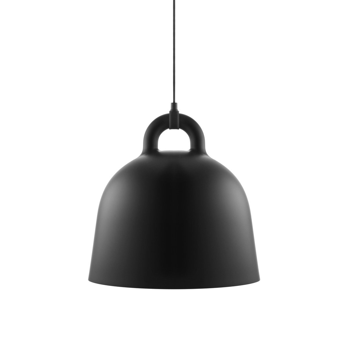 Normann Copenhagen Bell lampe sort medium