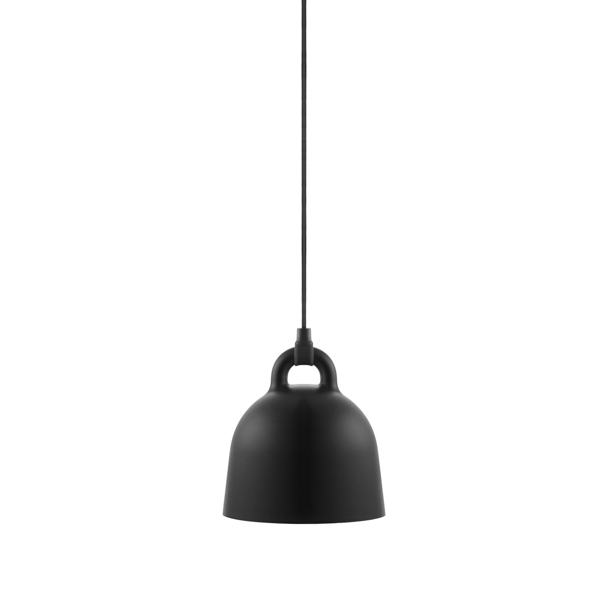 Normann Copenhagen Bell lampe sort X-small