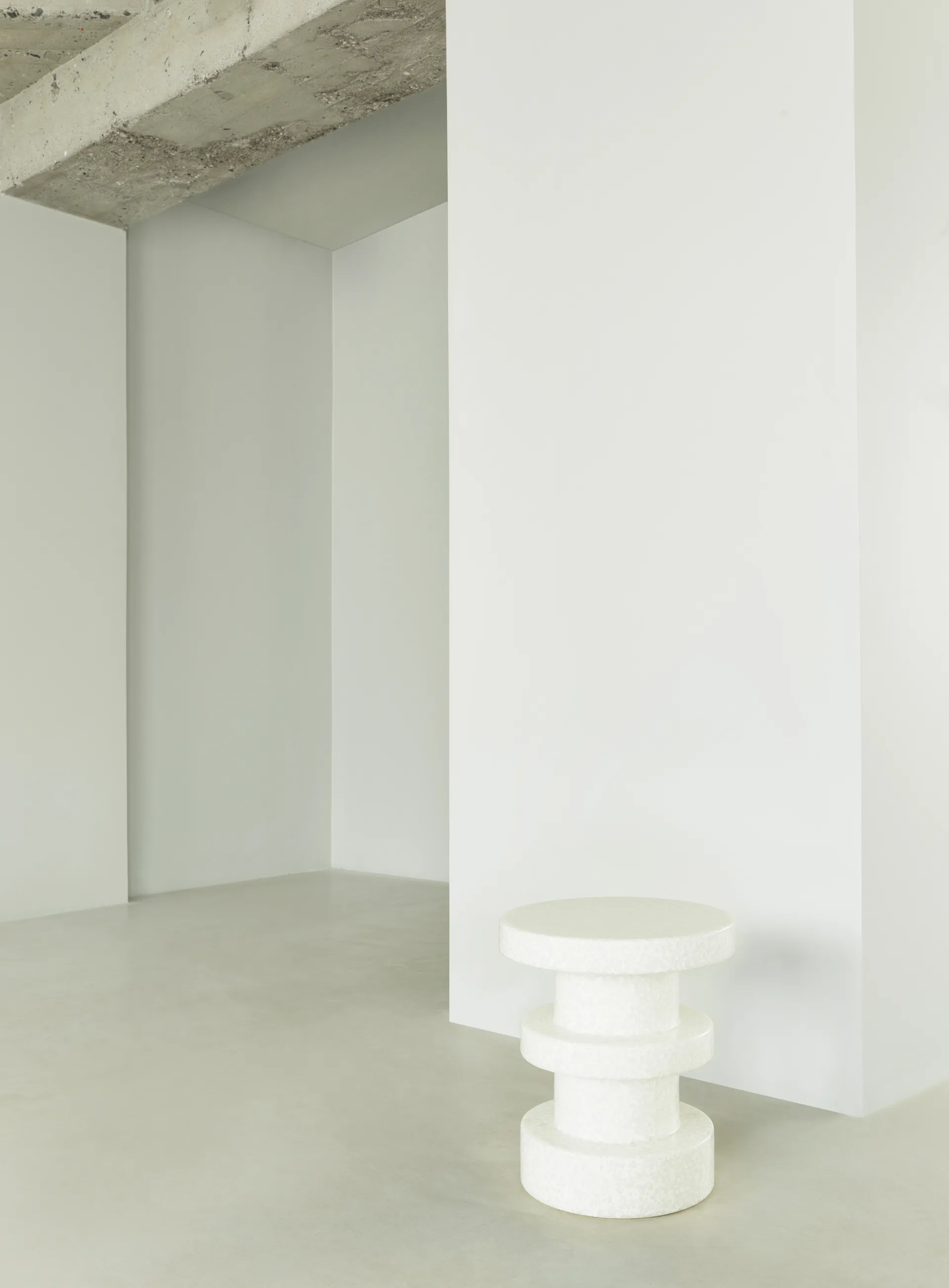 Bit Stack pall, Hvid/Hvid Normann Copenhagen