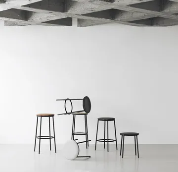 Circa barstol 65 cm - Sort eg - Normann Copenhagen
