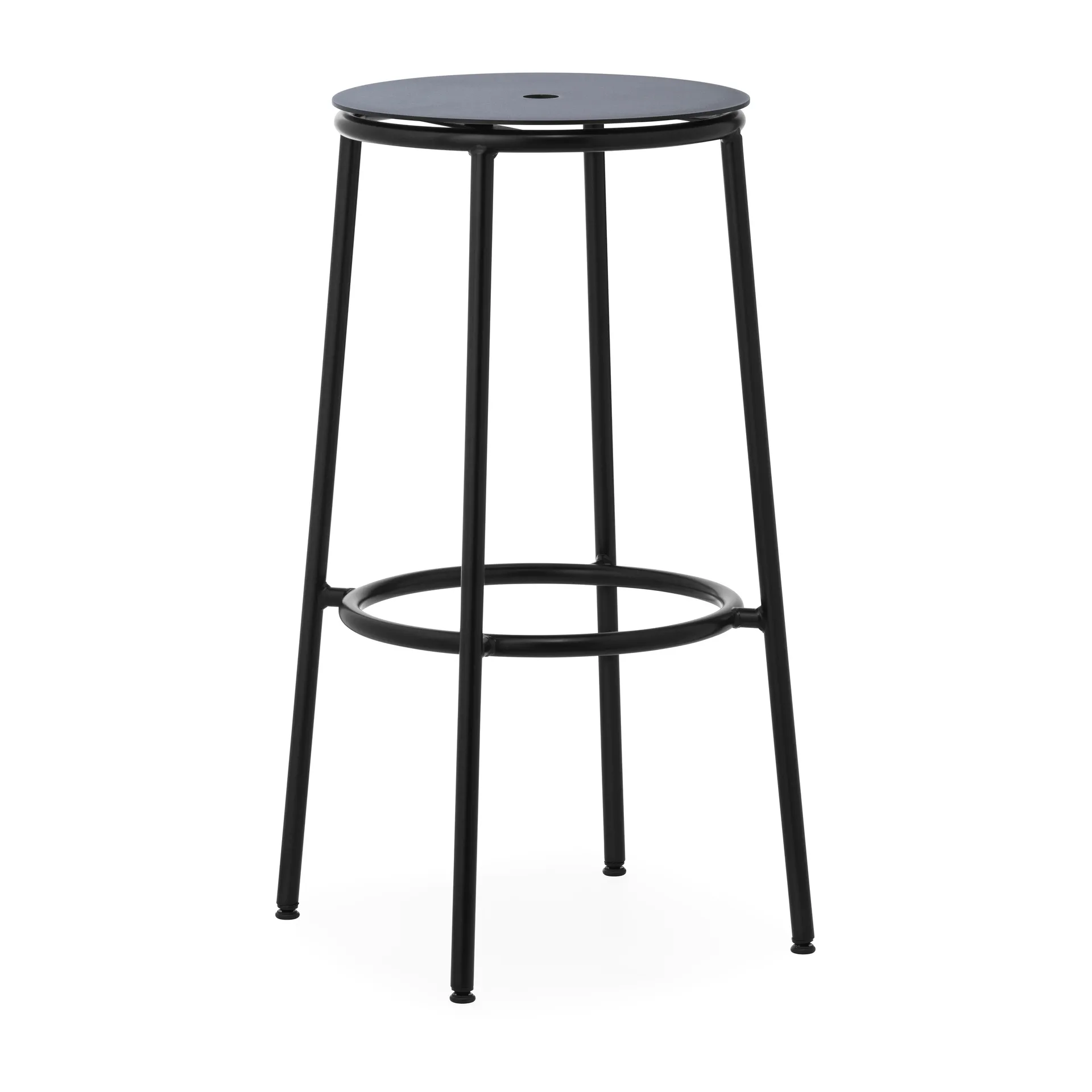 Circa barstol 75 cm, Sort aluminium Normann Copenhagen