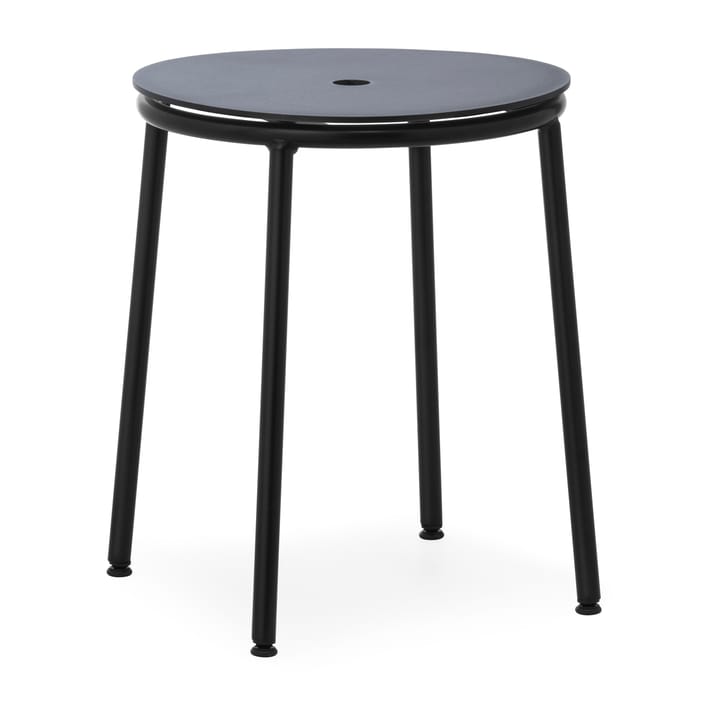 Circa taburet 45 cm - Sort aluminium - Normann Copenhagen