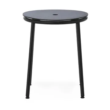 Circa taburet 45 cm - Sort aluminium - Normann Copenhagen